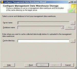 Creating a Central Management Datawarehouse in SQL Server 2008 4