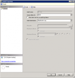 SQL Server 2008 Auditing Functionality 3